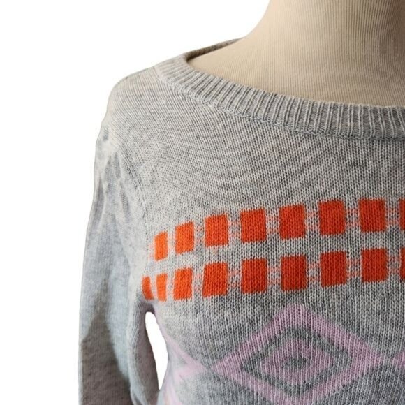 J.CREW XS Preppy Brightly Colored Wool Sweater - Picture 3 of 8
